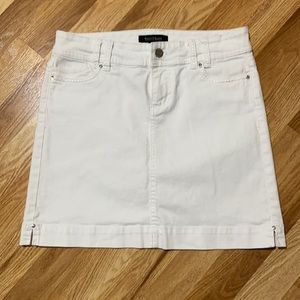 Denim skirt with a little bling